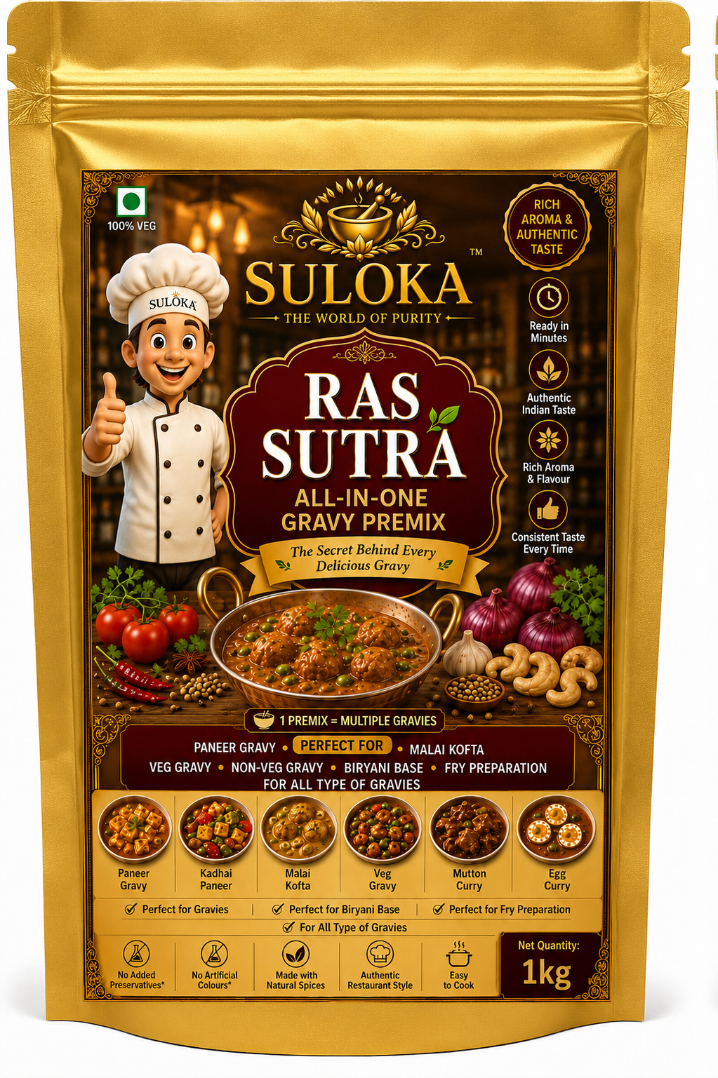 Suloka Ras Sutra – All-in-One Gravy Mix